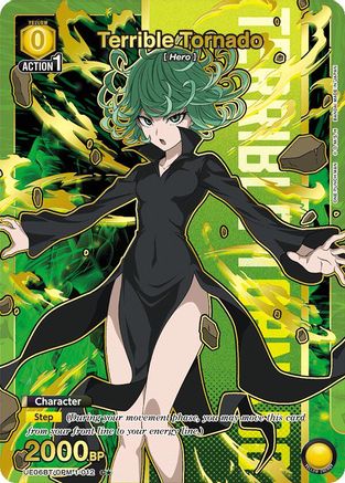 Image of Terrible Tornado (012) (C*) (UE06BT/OPM-1-012) - UE06BT One Punch Man Foil