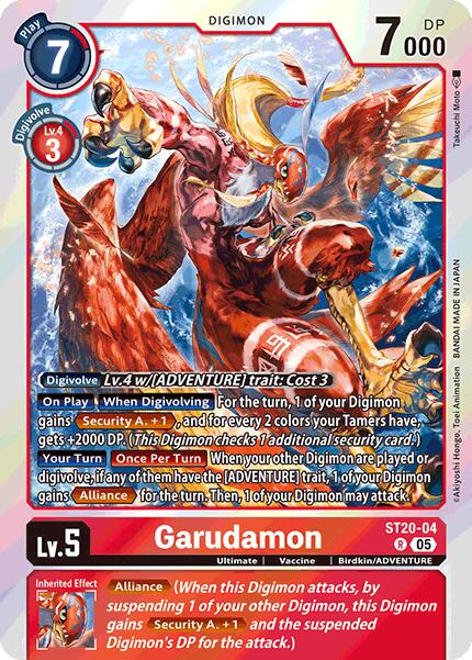 Image of Garudamon [ST20-04] [Starter Deck: Protector of Light]