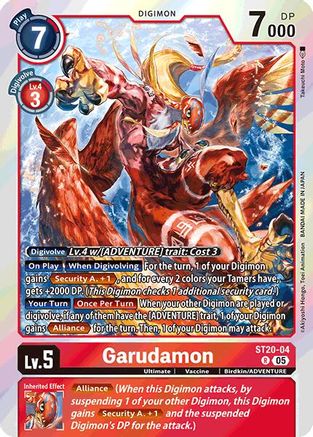 Image of Garudamon [ST20-04] [Starter Deck: Protector of Light]