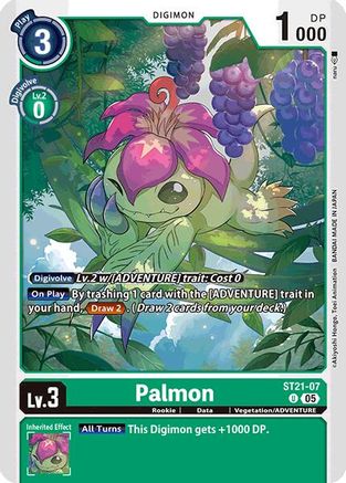 Image of Palmon [ST21-07] [Starter Deck: Hero of Hope]
