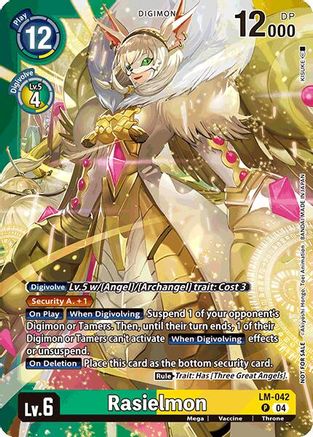 Image of Raiselmon [LM-042] (Limited Card Pack) [World Convergence]