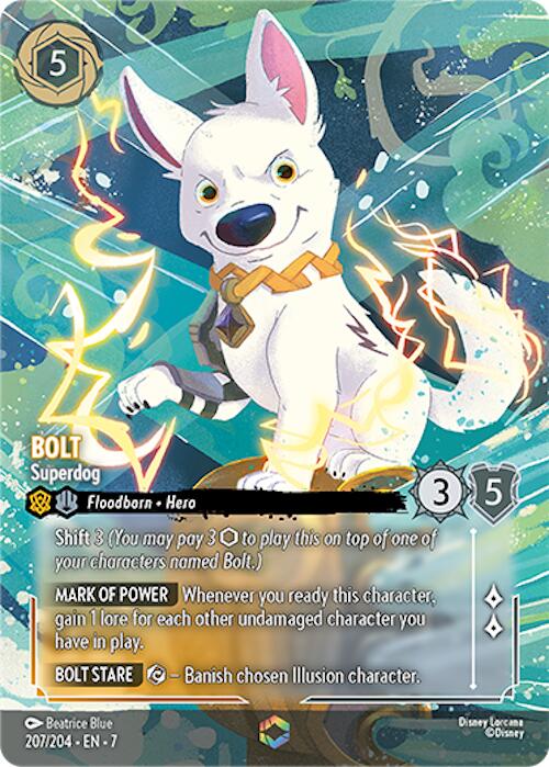 Image of Bolt - Superdog (Enchanted) (207/204) [Archazia's Island]