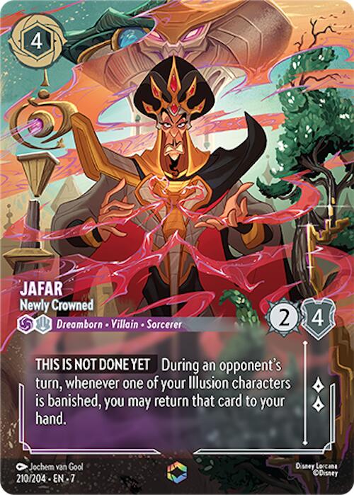 Image of Jafar - Newly Crowned (Enchanted) (210/204) [Archazia's Island]