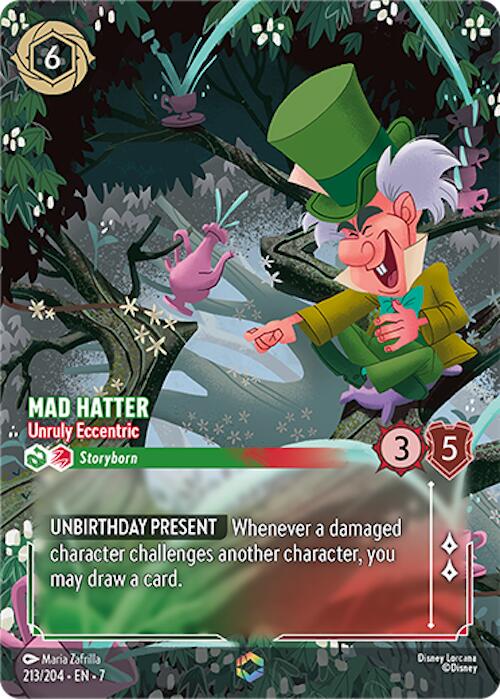 Image of Mad Hatter - Unruly Eccentric (Enchanted) (213/204) [Archazia's Island]