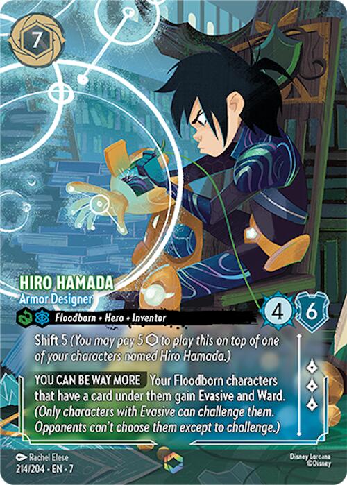 Image of Hiro Hamada - Armor Designer (Enchanted) (214/204) [Archazia's Island]