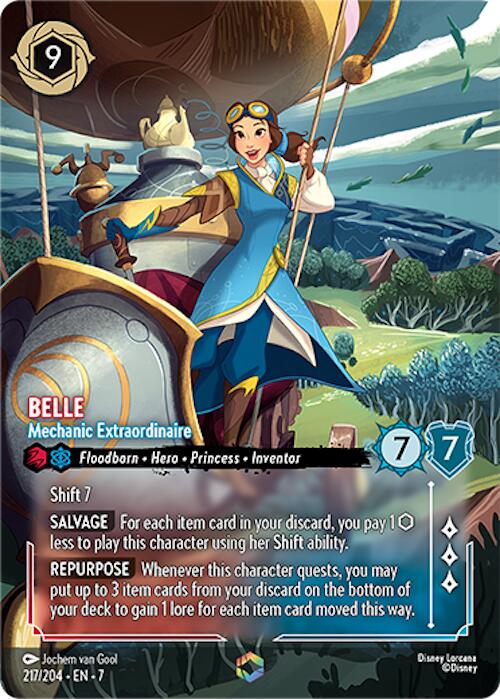 Image of Belle - Mechanic Extraordinaire (Enchanted) (217/204) [Archazia's Island]