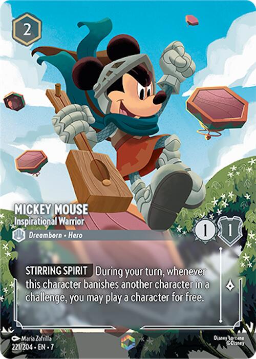 Image of Mickey Mouse - Inspirational Warrior (Enchanted) (221/204) [Archazia's Island]