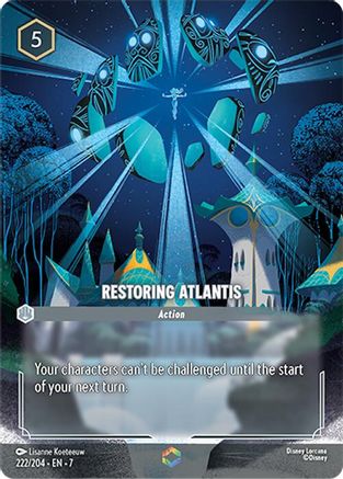 Image of Restoring Atlantis (Enchanted) (222/204) [Archazia's Island]