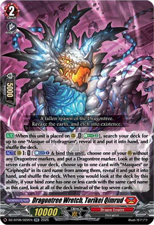 Image of Dragontree Wretch, Torikei Qimrud (DZ-BT06/022EN) [Generation Dragenesis]