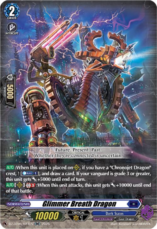 Image of Glimmer Breath Dragon (DZ-BT06/027EN) [Generation Dragenesis]