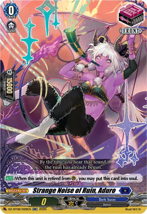 Image of Strange Noise of Ruin, Aduro (DZ-BT06/028EN) [Generation Dragenesis]