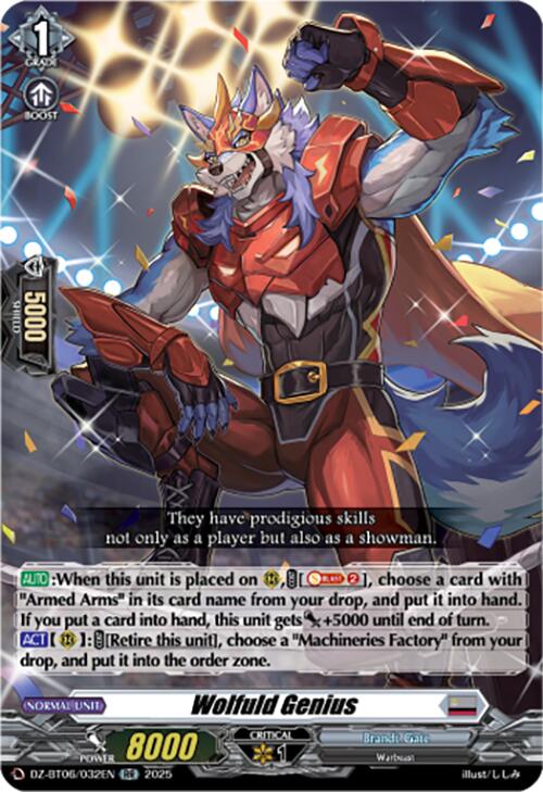 Image of Wolfuld Genius (DZ-BT06/032EN) [Generation Dragenesis]