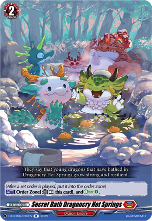 Image of Secret Bath Dragoncry Hot Springs (DZ-BT06/050EN) [Generation Dragenesis]