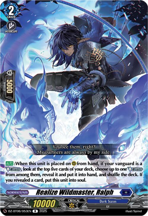 Image of Realize Wildmaster, Ralph (DZ-BT06/053EN) [Generation Dragenesis]