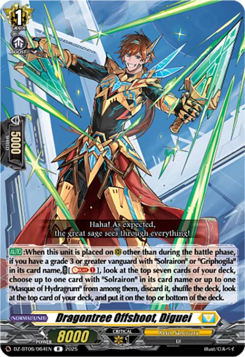 Image of Dragontree Offshoot, Diguei (DZ-BT06/064EN) [Generation Dragenesis]