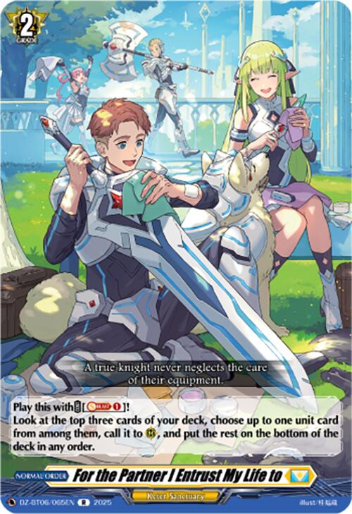 Image of For the Partner I Entrust My Life to (DZ-BT06/065EN) [Generation Dragenesis]