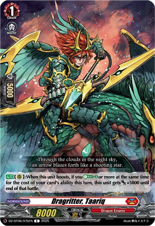 Image of Dragritter, Taariq (DZ-BT06/075EN) [Generation Dragenesis]