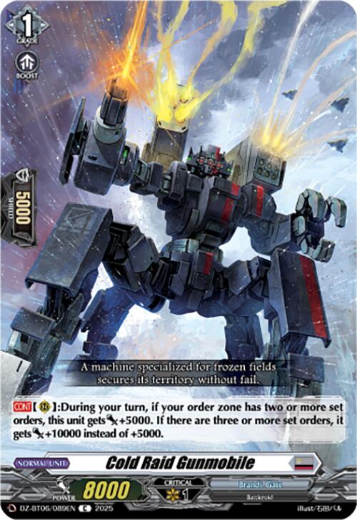Image of Cold Raid Gunmobile (DZ-BT06/089EN) [Generation Dragenesis]