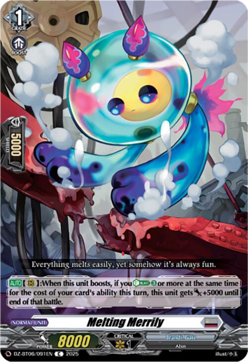 Image of Melting Merrily (DZ-BT06/091EN) [Generation Dragenesis]