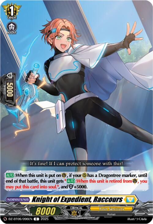 Image of Knight of Expedient, Raccours (DZ-BT06/096EN) [Generation Dragenesis]