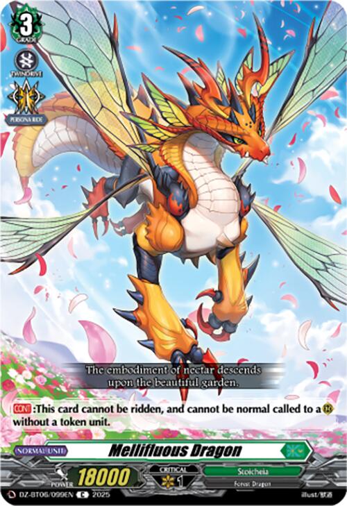 Image of Mellifluous Dragon (DZ-BT06/099EN) [Generation Dragenesis]