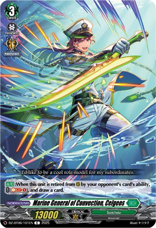 Image of Marine General of Convection, Celgeos (DZ-BT06/101EN) [Generation Dragenesis]