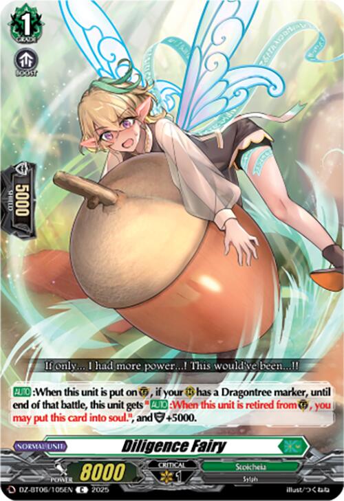 Image of Diligence Fairy (DZ-BT06/105EN) [Generation Dragenesis]