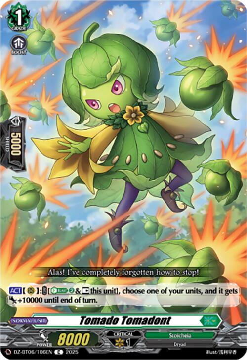 Image of Tomado Tomadont (DZ-BT06/106EN) [Generation Dragenesis]