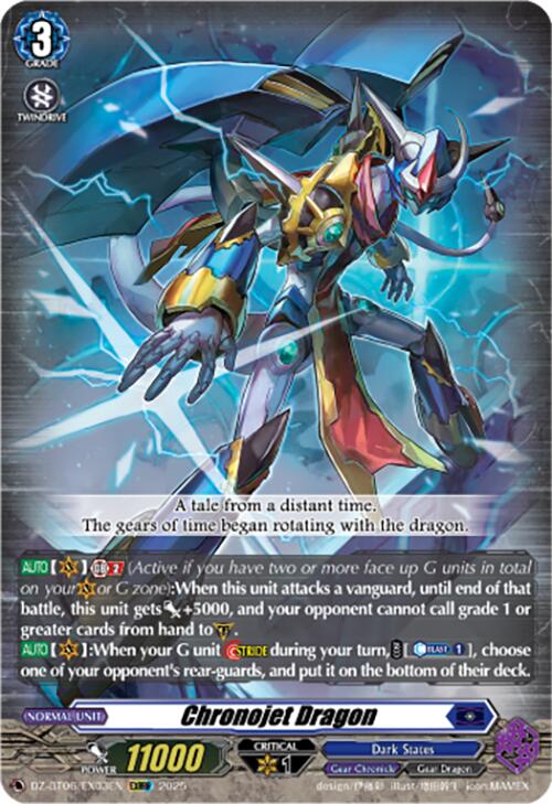 Image of Chronojet Dragon (EXRRR) (DZ-BT06/EX03EN) [Generation Dragenesis]