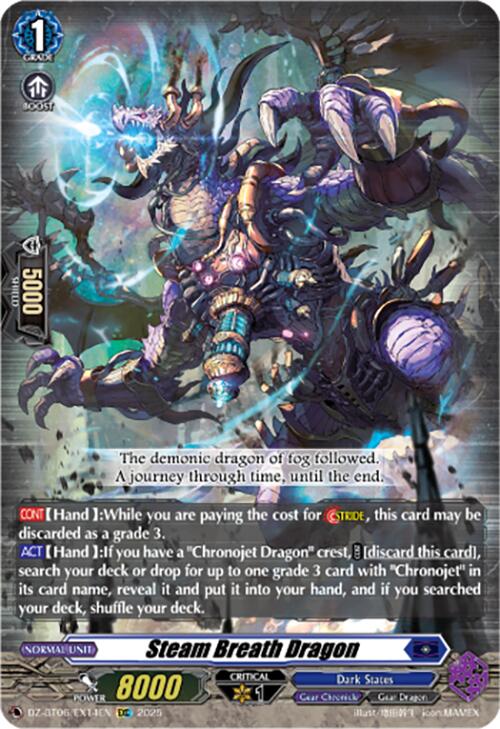 Image of Steam Breath Dragon (EXC) (DZ-BT06/EX14EN) [Generation Dragenesis]