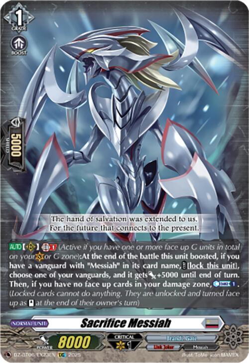 Image of Sacrifice Messiah (EXC) (DZ-BT06/EX23EN) [Generation Dragenesis]