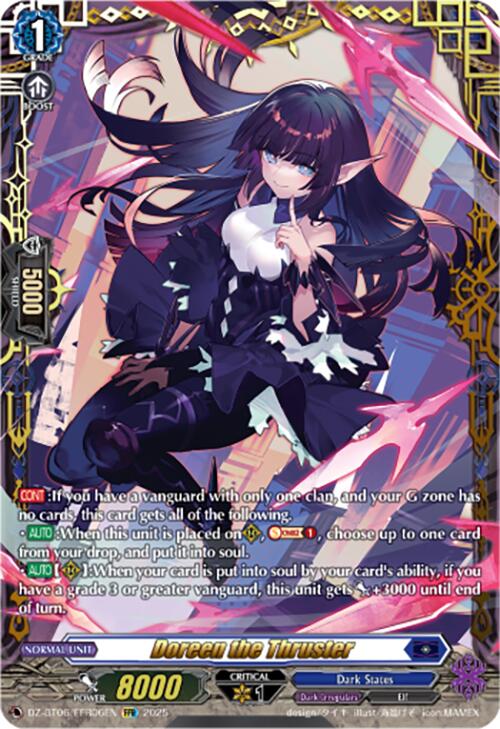 Image of Doreen the Thruster (DZ-BT06/FFR06EN) [Generation Dragenesis]