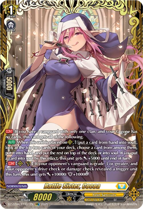 Image of Battle Sister, Cocoa (DZ-BT06/FFR11EN) [Generation Dragenesis]