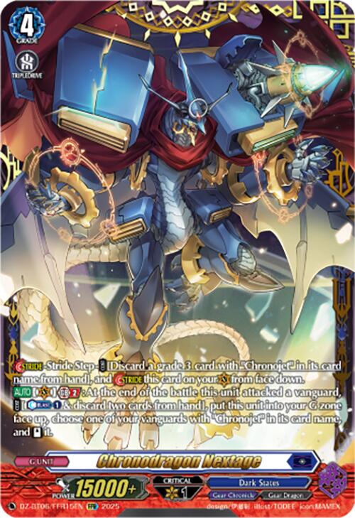 Image of Chronodragon Nextage (DZ-BT06/FFR15EN) [Generation Dragenesis]
