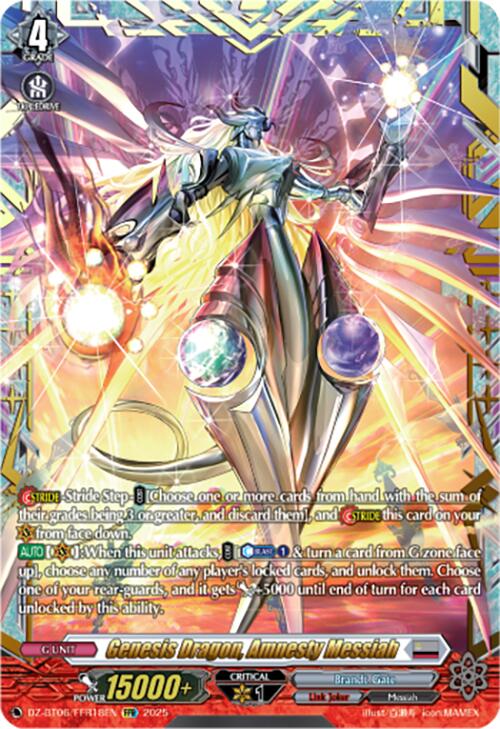 Image of Genesis Dragon, Amnesty Messiah (DZ-BT06/FFR18EN) [Generation Dragenesis]