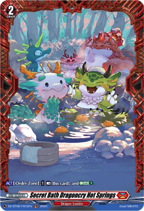 Image of Secret Bath Dragoncry Hot Springs (DZ-BT06/FR10EN) [Generation Dragenesis]