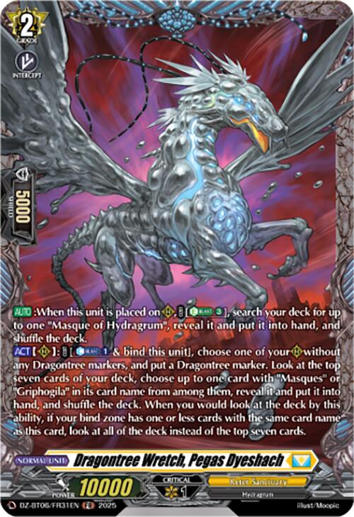 Image of Dragontree Wretch, Pegas Dyeshach (DZ-BT06/FR31EN) [Generation Dragenesis]