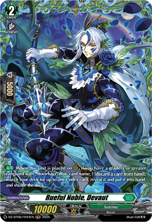 Image of Rueful Noble, Devaut (DZ-BT06/FR44EN) [Generation Dragenesis]