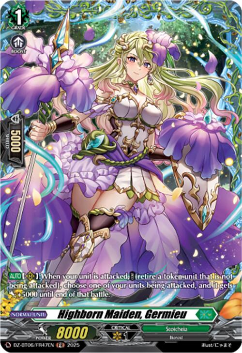 Image of Highborn Maiden, Germieu (DZ-BT06/FR47EN) [Generation Dragenesis]