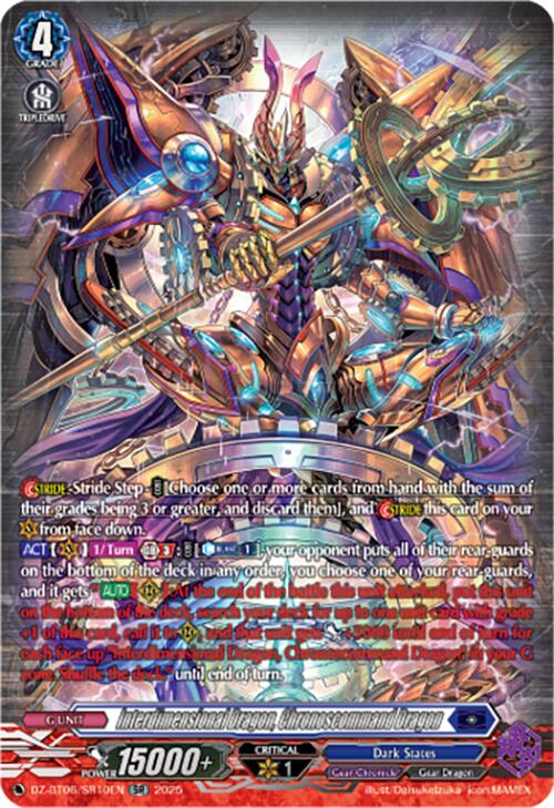 Image of Interdimensional Dragon, Chronoscommand Dragon (DZ-BT06/SR10EN) [Generation Dragenesis]