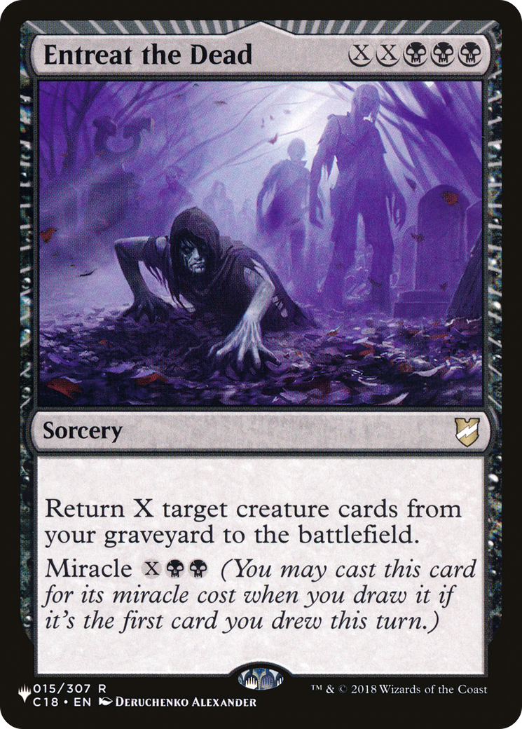 Image of Entreat the Dead [The List]