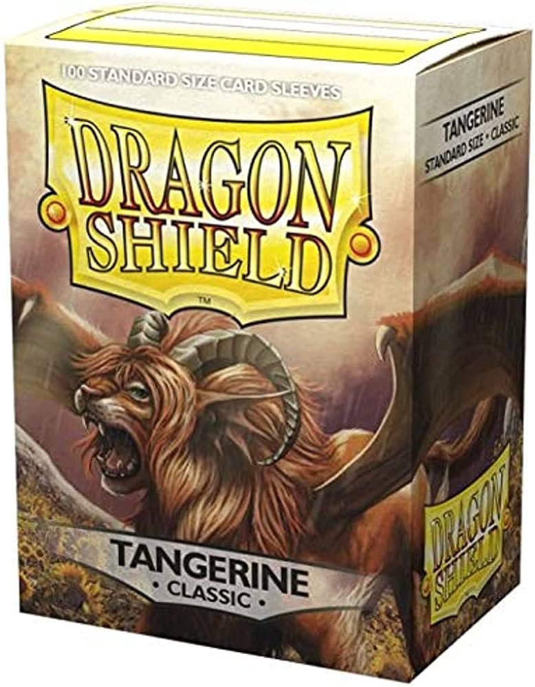 Image of Tangerine Classic Dragon Shield (STANDARD)
