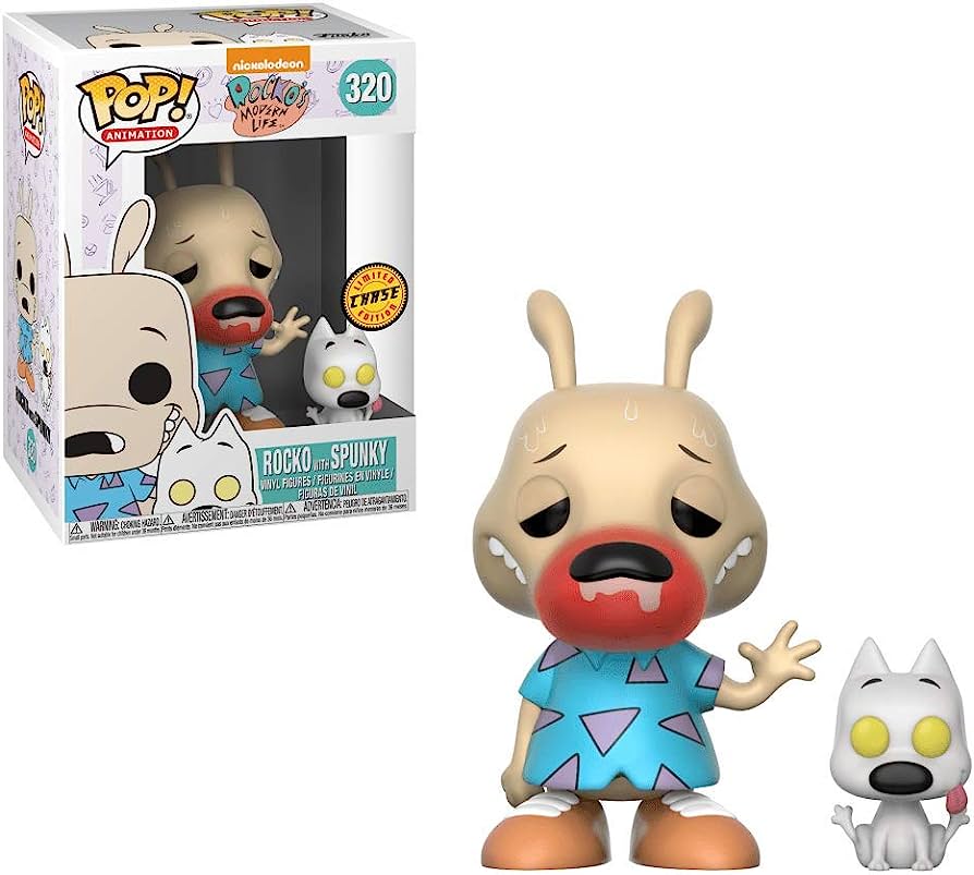 Image of Rocko with Spunky (Rocko's Modern Life) #320 [CHASE] (Missing 