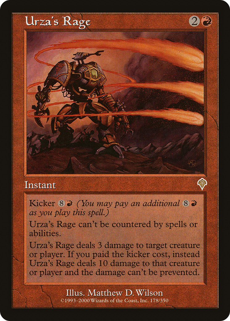 Image of Urza's Rage [Invasion]