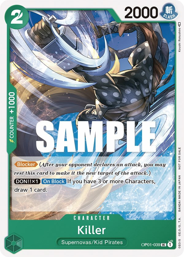 Image of Killer (Promotion Pack 2023) [One Piece Promotion Cards]