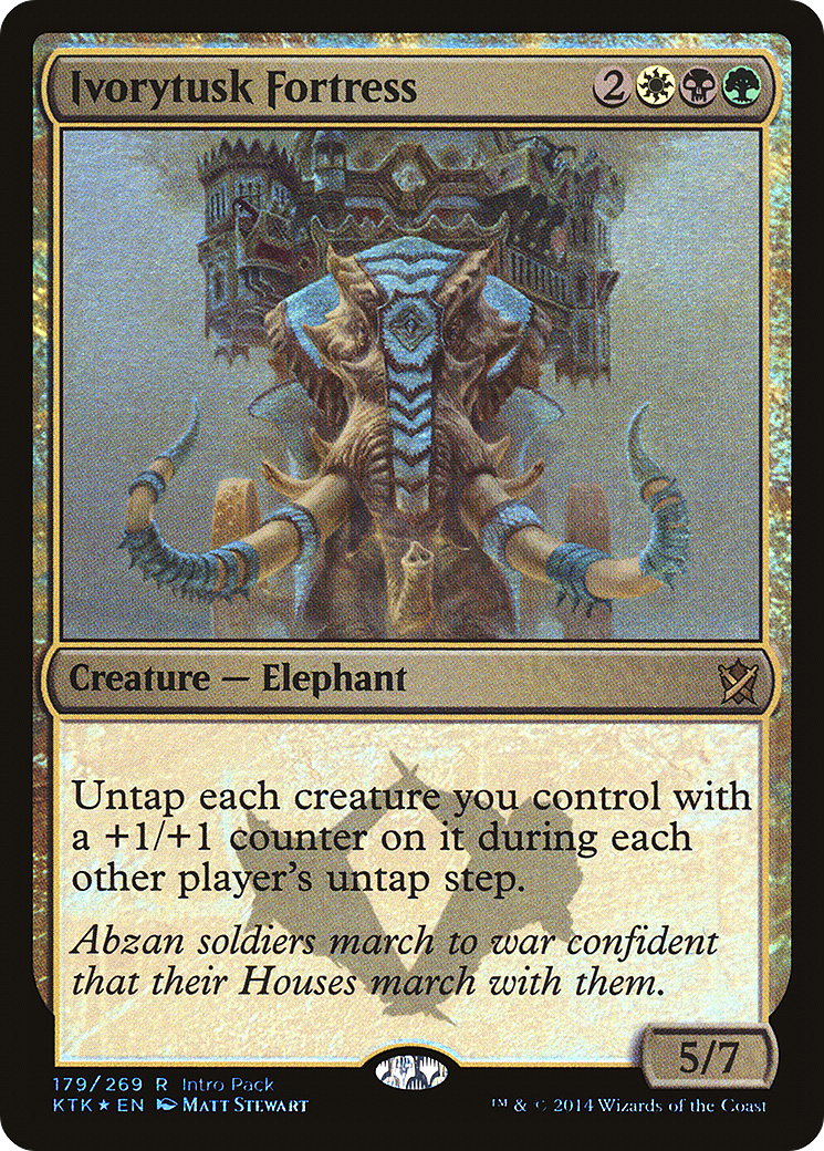 Image of Ivorytusk Fortress (Intro Pack) [Khans of Tarkir Promos]