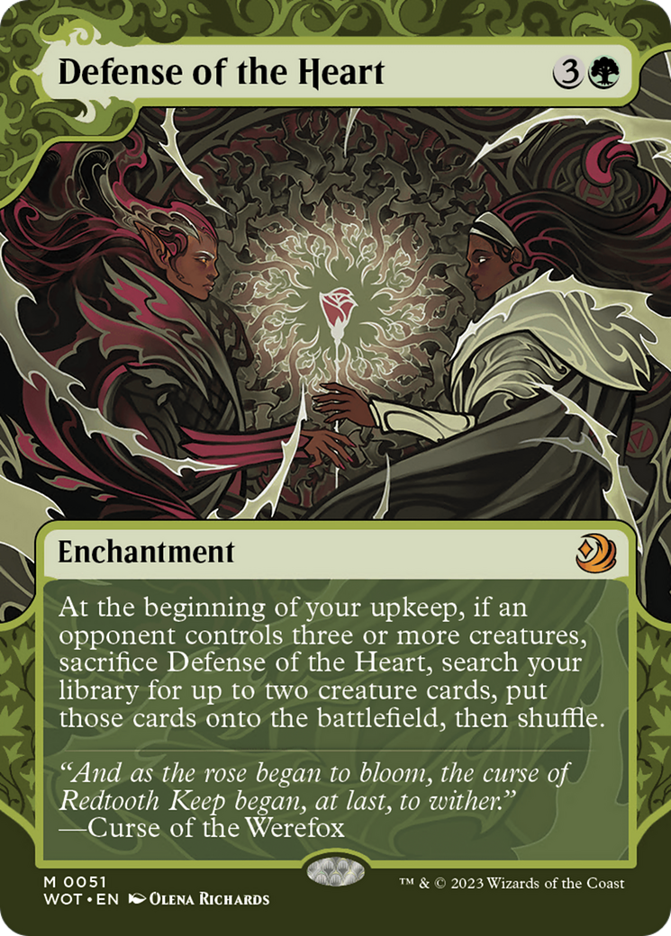 Image of Defense of the Heart [Wilds of Eldraine: Enchanting Tales]