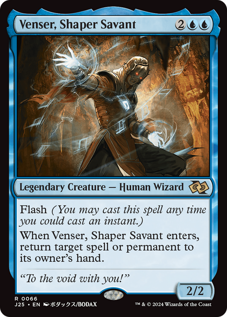 Image of Venser, Shaper Savant (Anime) [Foundations Jumpstart]