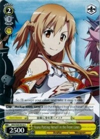 Image of Asuna Putting Herself in the Front Lines (SAO/S26-E016 C) [Sword Art Online Vol.2]