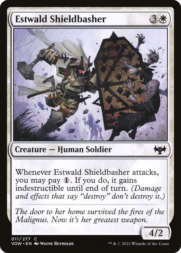 Image of Estwald Shieldbasher [Innistrad: Crimson Vow]